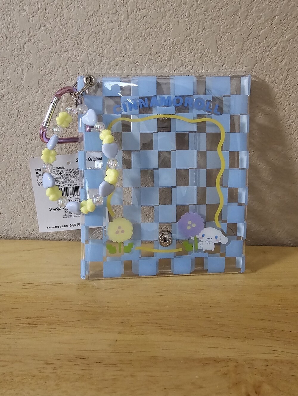 Cinna Checkered Snap Holder